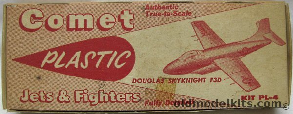 Comet 1/99 Douglas Skyknight F3D, PL-4 plastic model kit